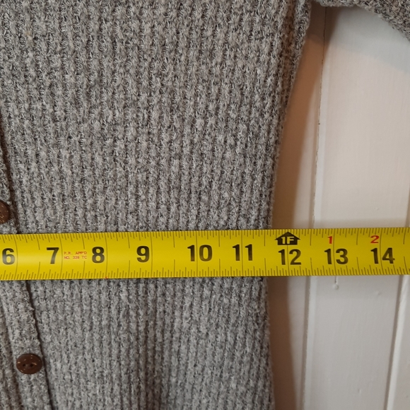 *NWOT* MONTEAU L.A. Button Down, Long Sleeve, Sweater Dress - Picture 6 of 7